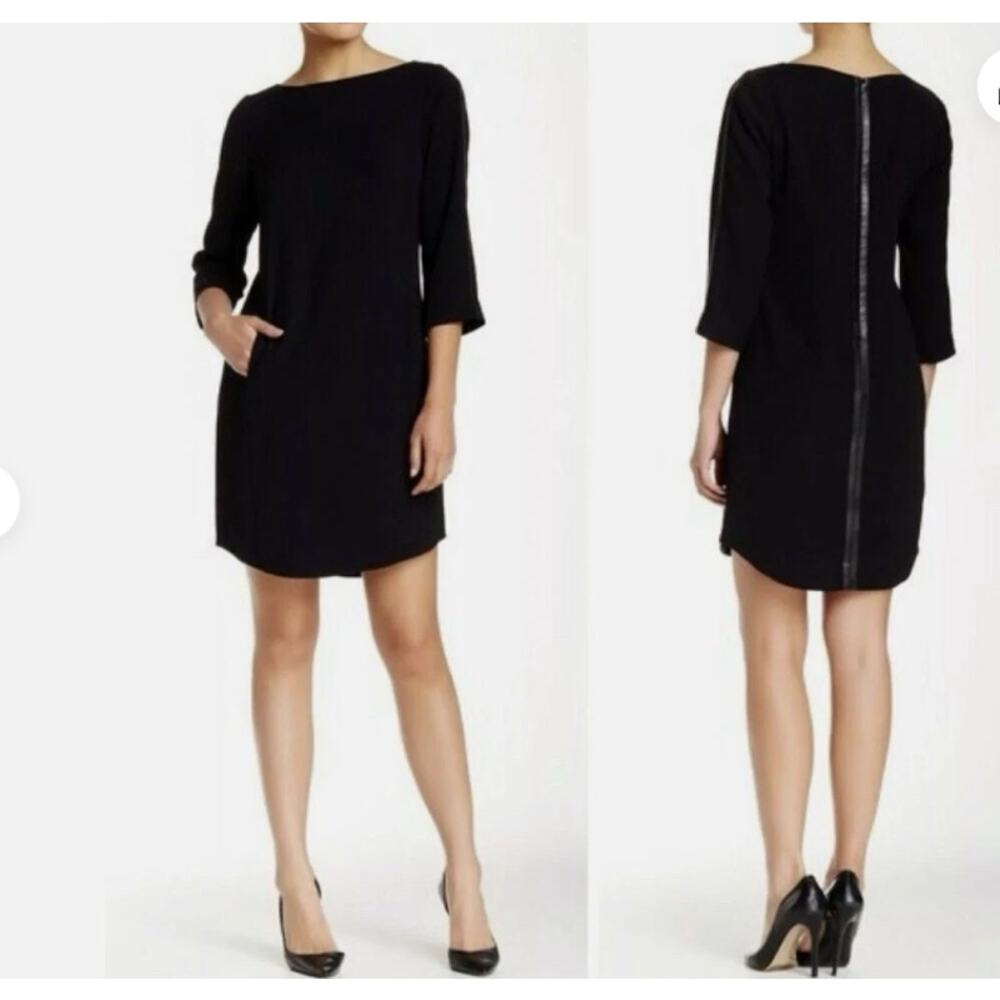 Vince Black Midi Dress